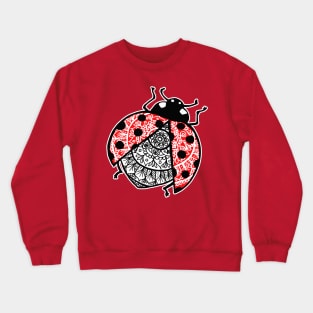 Ladybug Mandala Crewneck Sweatshirt